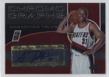 2004-05 Topps Chrome Chromographs Sebastian Telfair #CH-ST Auto 1e2l