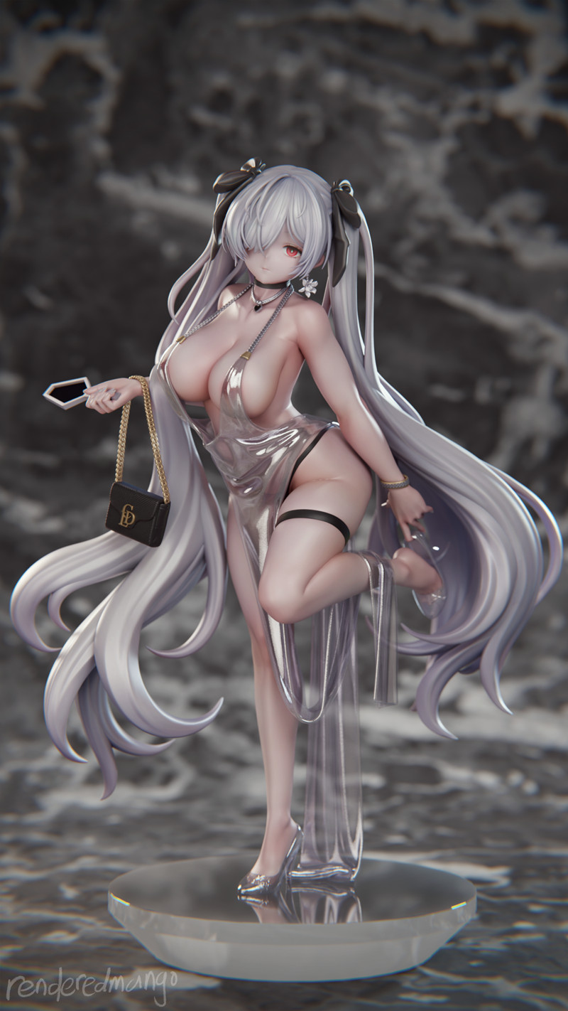 Resin Figure Kit 1/7 NIKKE Cinderella Unpainted Garage Res