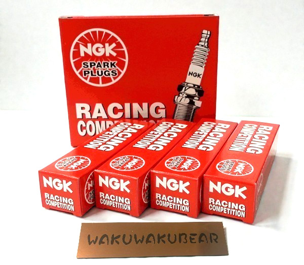 NGK R0465B-10 High Performance Racing Spark Plugs 7506 4pc Set Genuine Japan