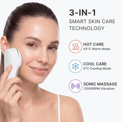 TOUCHBeauty Facial Massager Hot Cold Sonic 42C Heating 6C Cooling image 3