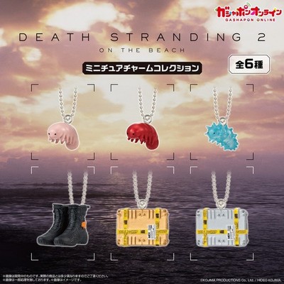 Set of 6 DEATH STRANDING 2 ON THE BEACH Miniature Charm Collection BANDAI JAPAN