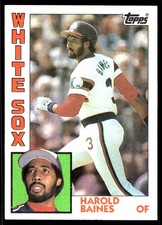 Harold Baines 1984 Topps #434 White Sox MLB READ FREE SHIPPING AutographDen