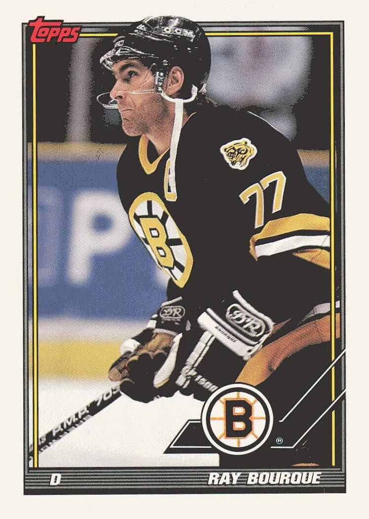 1991-92 Topps #66 Ray Bourque