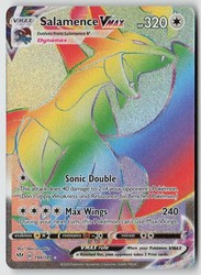 Salamence VMAX Secret Rare 194/189 Darkness Ablaze Holo