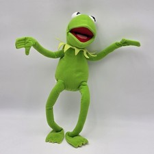 Kermit The Frog Plush Nanco 18" Plush Jim Henson's Muppets Poseable Stuffed Toy
