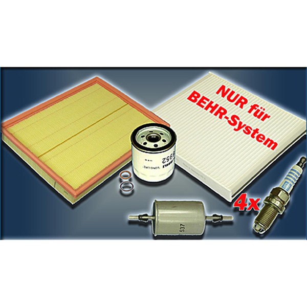 Inspektionskit Filter Satz Paket L Opel Astra G 1,6 1,6 16V Twinport 84 103PS-image