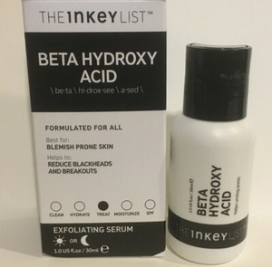 inkey list beta hydroxy acid serum
