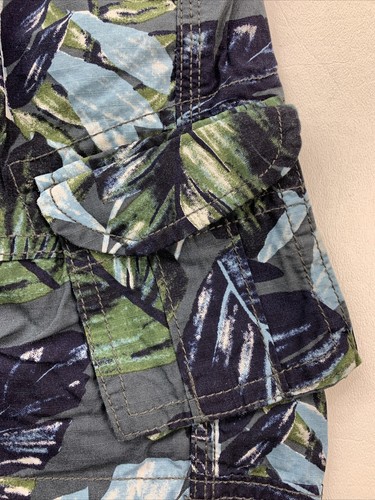Baby Gap Toddler Boy Size 12-18 Months Leaves Elastic Waist Cargo Pants NWT NEW - Picture 3 of 12