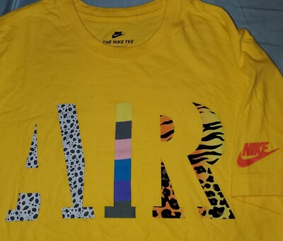 Sz MEDIUM Nike Air Max Sean Wotherspoon Yellow T-Shirt Atmos
