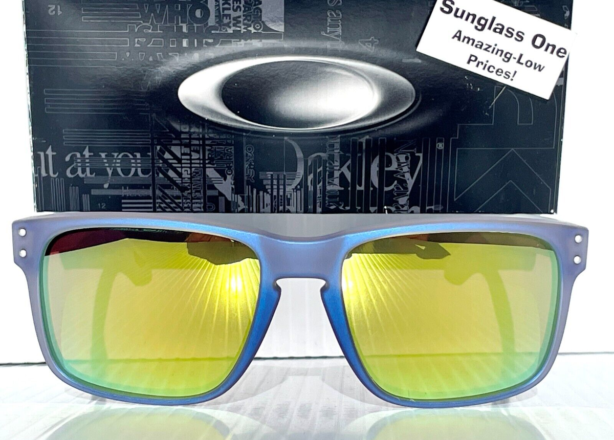 Oakley HOLBROOK Matte Stonewash Opaline POLARIZED Galaxy Gold Lens