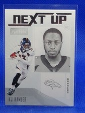 2020 Panini Playbook Football Next Up KJ Hamler RC #NU-20 Insert Broncos