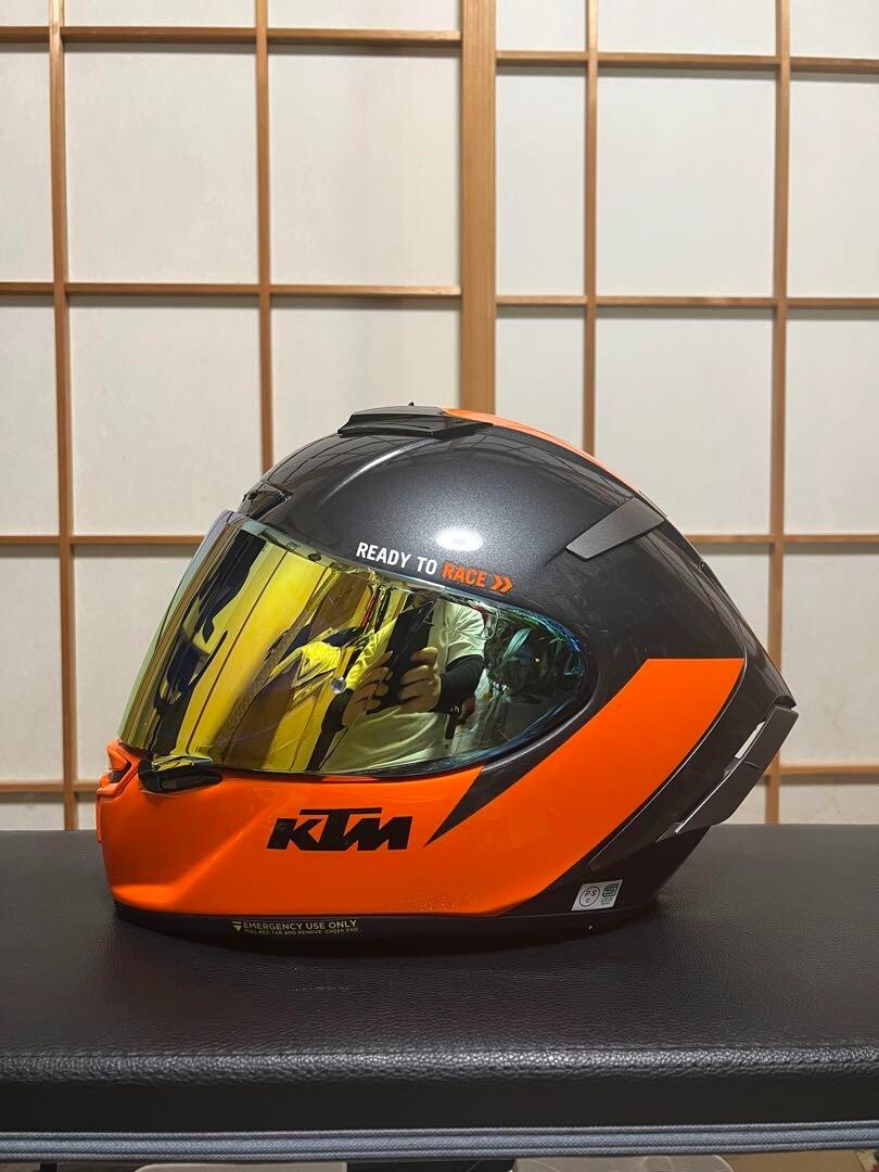 SHOEI Helmet Bike X-Fourteen X-14 KTM2020 S Size Sports