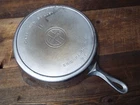 Griswold Medium Logo #11 /12-1/2" Plated Cast Iron Skillet, #717, Restored