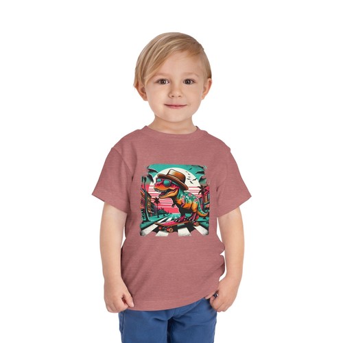 Toddler Dinosaur T-Shirt / Dino Apparel Co / Toddler Short Sleeve Tee 1 - Picture 12 of 73