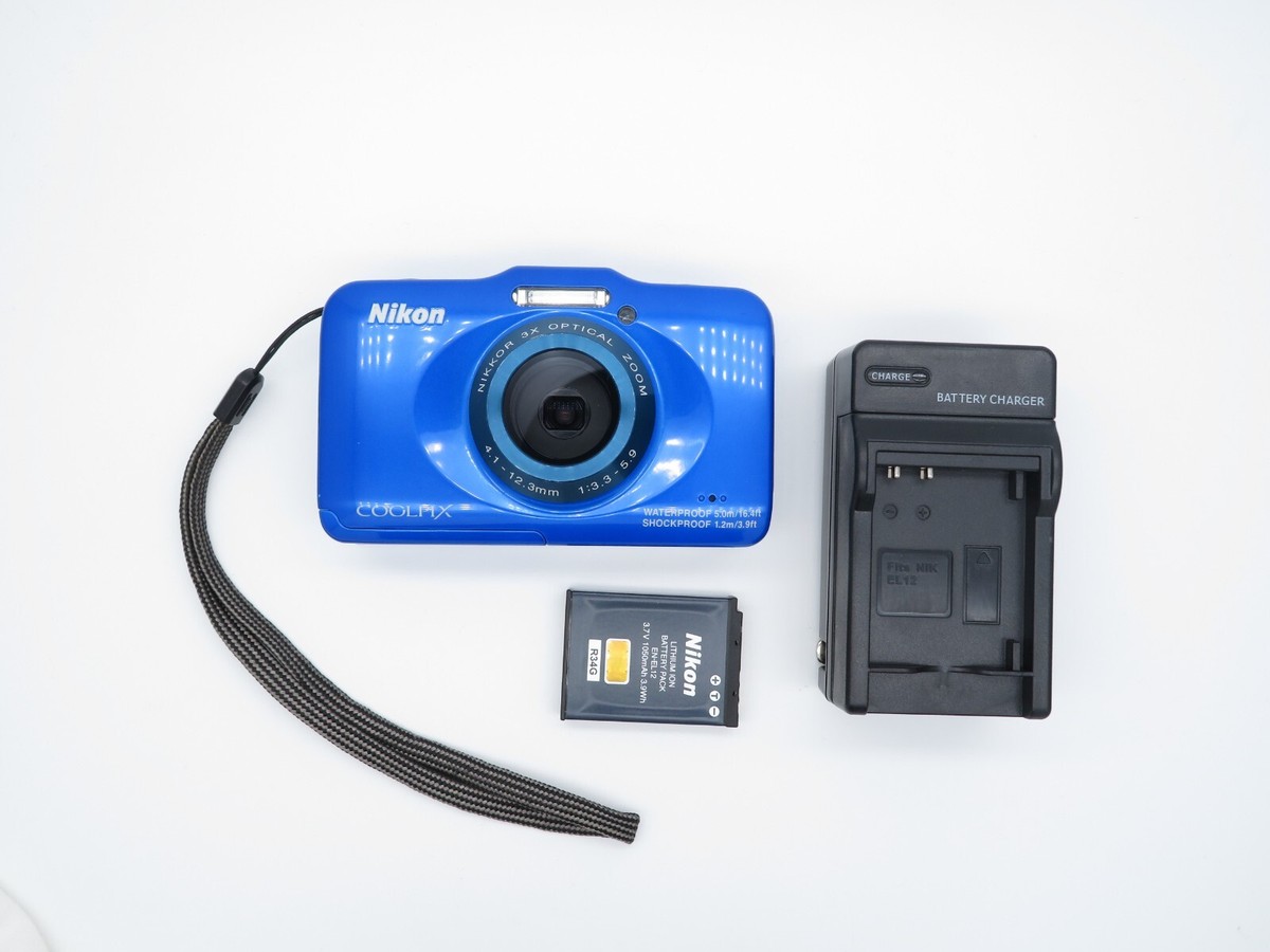 Nikon ニコン COOLPIX S31 ブルー 新品バッテリー付 Amazon.com : Nikon COOLPIX S31 10.1 MP Waterproof Digital