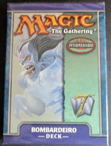 7th Edition Bomber PORTUGUESE Precon Theme Deck Preconstructed Theme Deck  Magic