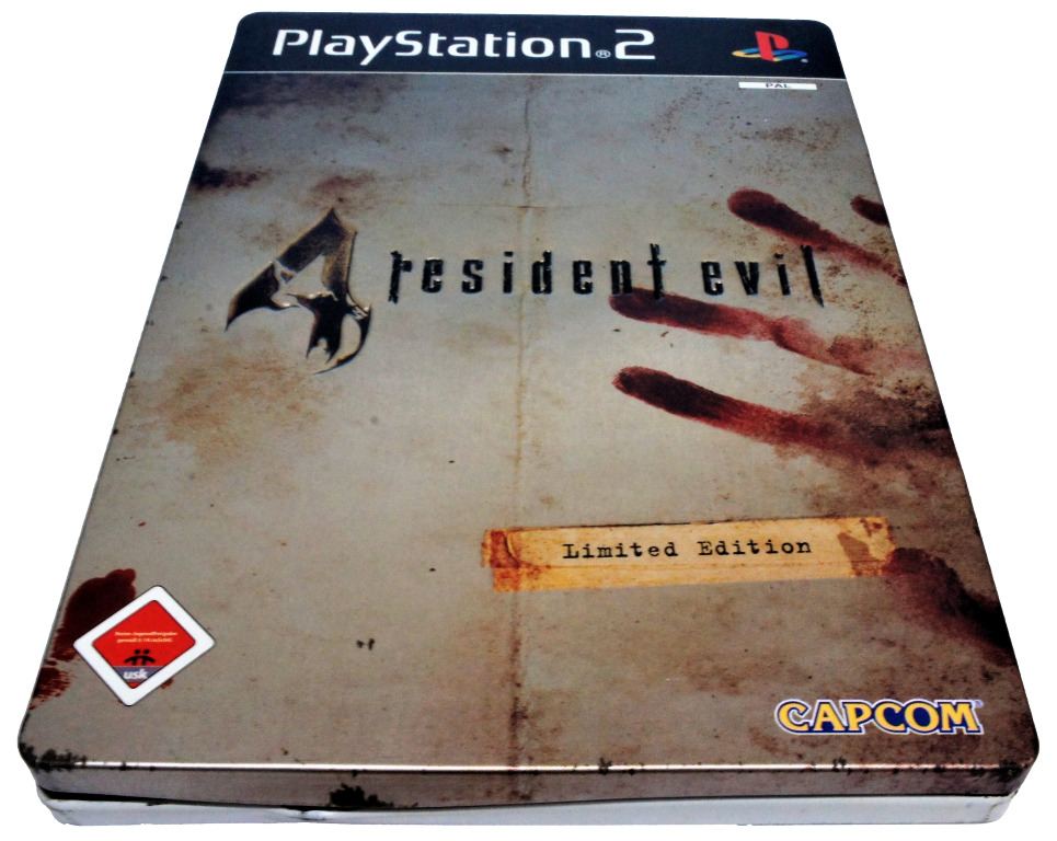 Resident Evil 4 Steelbook PS2 PAL