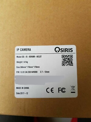 Osiris OS-I5-BEN8M-AELST IP Camera 2,7-12mm UR