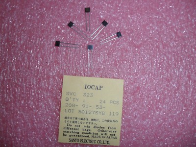 SVC323 SANYO VARACTOR DIODE FOR LOW VOLTAGE ELECTRONIC TUNING (LOT OF 10)