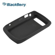 Genuine BlackBerry Bold 9700 / 9780 Rubber Silicone Skin Case Cover Black