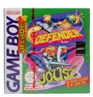 Nintendo GameBoy - Arcade Classic 4: Defender & Joust Modul NEUWERTIG