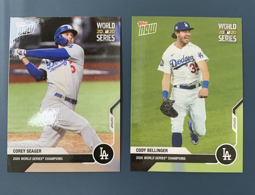 2020 Topps Now Los Angeles Dodgers World Series Champions 15 Card Set - Bild 5 von 9