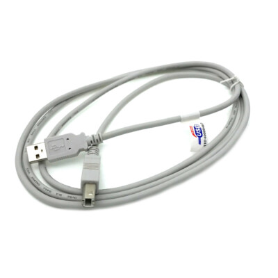 USB Cable WH for CANON PIXMA TS9520 TS3120 TS5020 TS9020 PRINTER 6ft