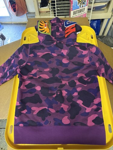 Purple Bape Shark Hoodie - Picture 4 of 8