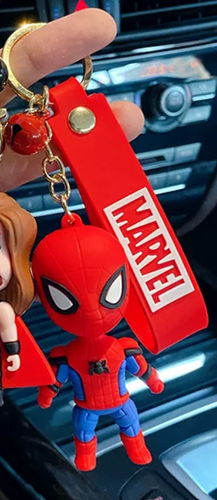Spiderman Key Chain for purse, backpack, keyring