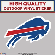 Buffalo Bills, High Quality Vinyl Stickers