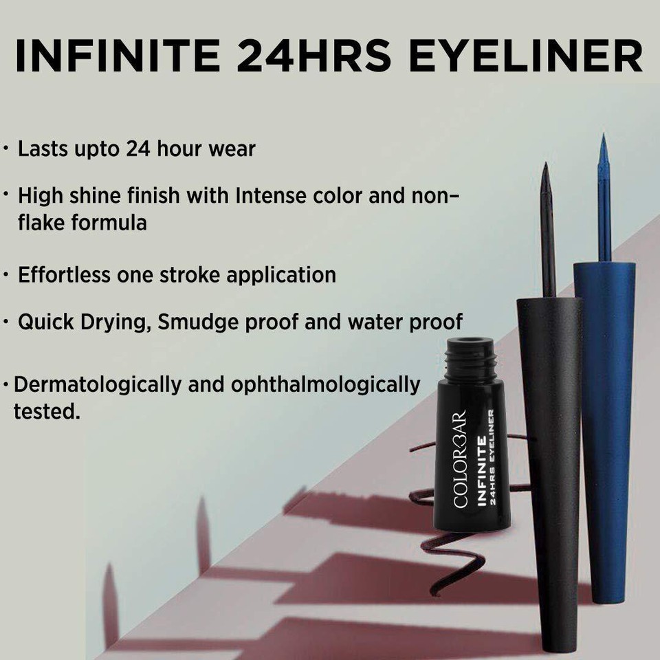 Colorbar Alle Matte Lidstift – Schwarz 001, 2,5 Ml, Mit Beflocktem Applikator Für Präzise Linien
