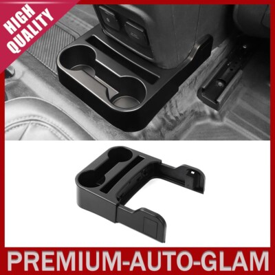 for 2021+ Ford Bronco 2Door Rear Seat Dual Cup Holder Storage Box Tray Oragnizer