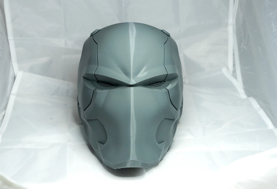 DC Rojo Ronin Fan Art Cosplay Disfraz Casco Máscara Impresión 3D Foto 3 de 4