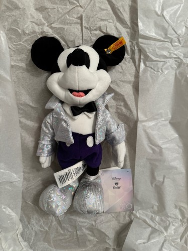 New Mickey Mouse D100 12 inch Plush by Steiff *FREE SHIPPING* - Picture 2 of 6