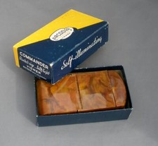 Vintage ARCADIA Commander Slide Pocket Folding Viewer Plastic Case Original Box