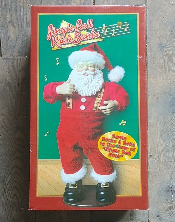 【値下げ】Jingle Bell Rock Santa Jingle Bell Rock 1998 Christmas Fantasy Animated Dancing Singing
