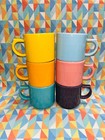 NEW FIESTAWARE STACKING stack Mug set of 6 Mixed Colors Fiesta FREE SHIPPING