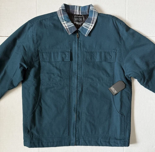 VALOR Collective - Men's Calvary Twill Flannel Jacket - Size Medium - NWT NEW! - product listing photo