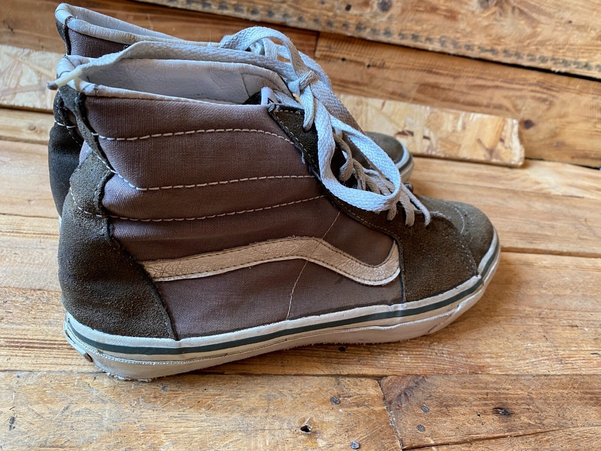 90s Vintage VANS　SK8-HI made in USA theothersideofthepillow: vintage VANS black black SK8-HI