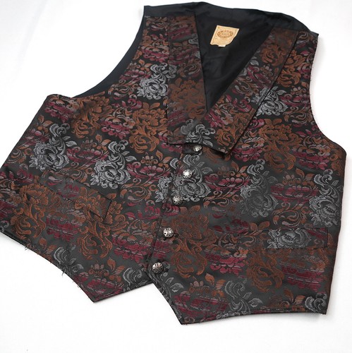 Wah Maker Frontier Weste Herren M Western TrueWest Outfitters Metallic, Cowboy, Pferd - Bild 3 von 8