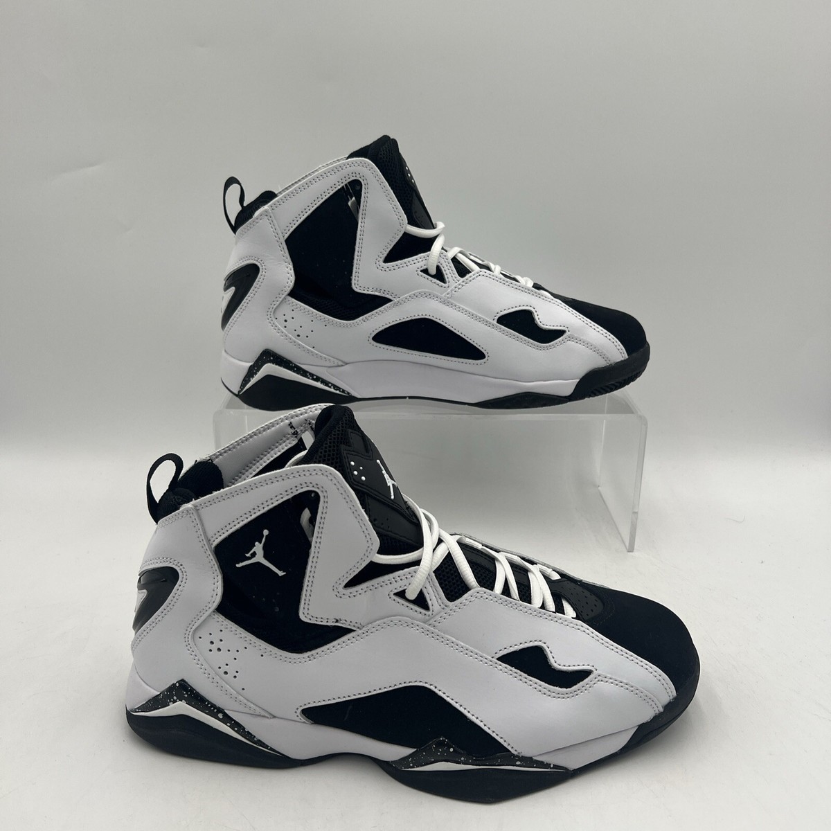 Size 11.5 - Jordan True Flight White Black for sale online