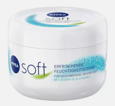 Nivea Refreshing Soft Feuchtigkeitscreme mit Jojobaöl & Vitamin E 375ml