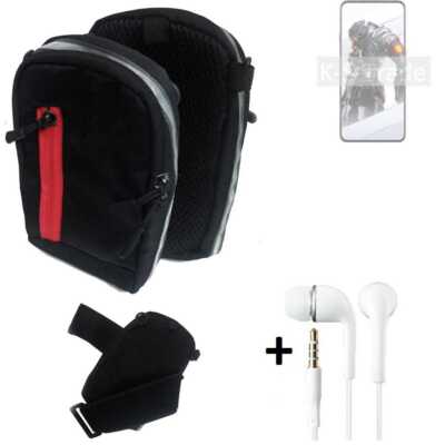 Holster + Kopfhörer für nubia Red Magic 7S Pro Gürteltasche Schutz-Hülle Han