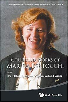 Collected Works Of Marida Bertocchi   8 - New Paperback - 79 - X555z