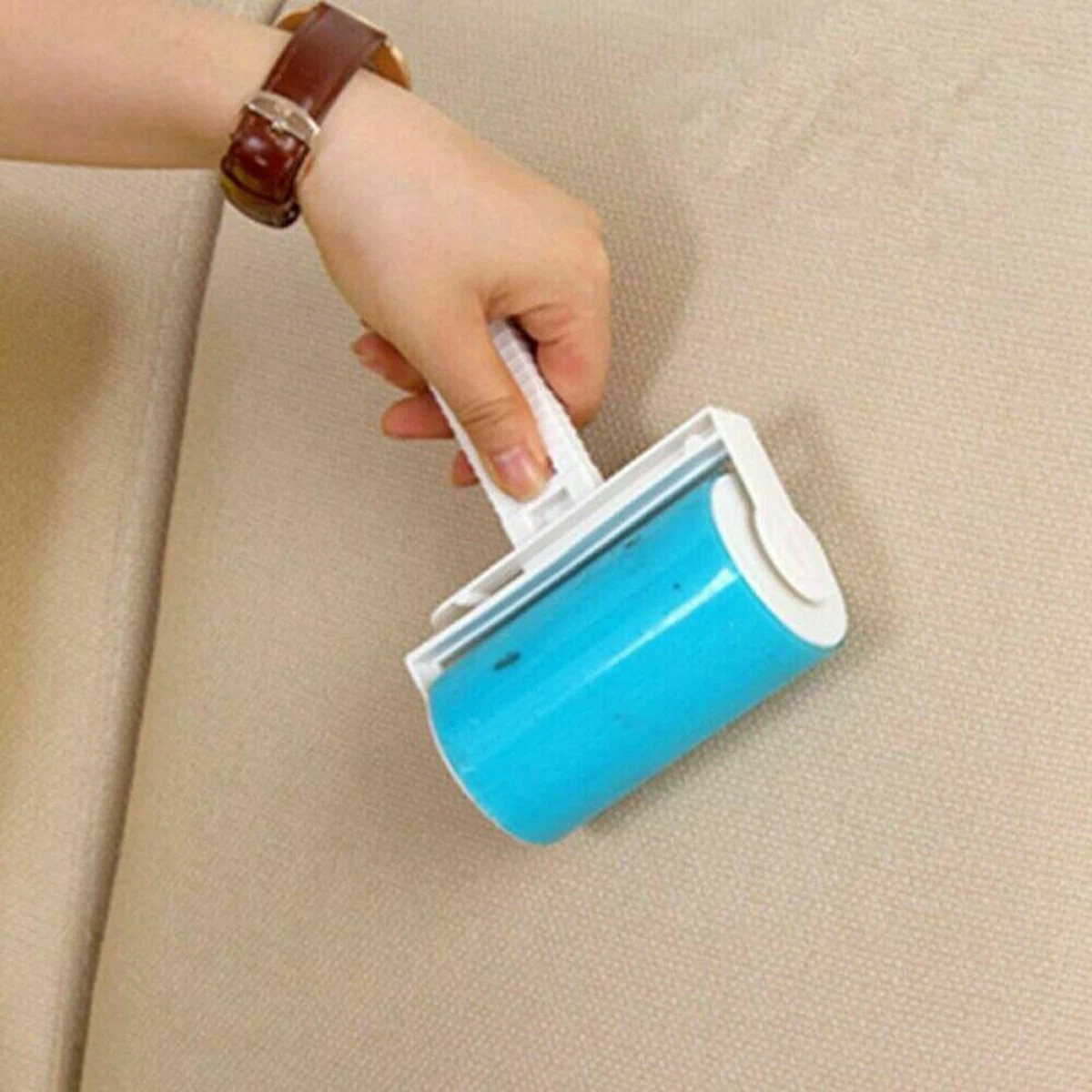 Washable Gel Lint Roller Cleaning Clothes Pet Hair Remover Dust Sticky  Reusable