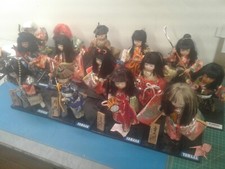  4 Japanese Kyugetsu Yamaha Dolls Warriors