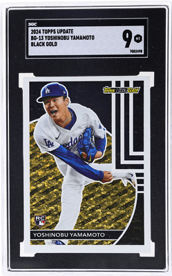 Topps - 山本由伸　2024 Topps update Rising Rookie パッチ 2024 Topps Update Yoshinobu Yamamoto Base Rookie Debut RC