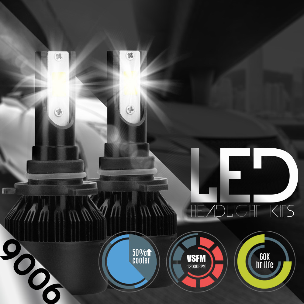 XENTEC LED HID Headlight Conversion kit 9006 6000K for 2003-2014