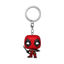 Funko Pop! Llavero Marvel: Deadpool & Wolverine - Deadpool
