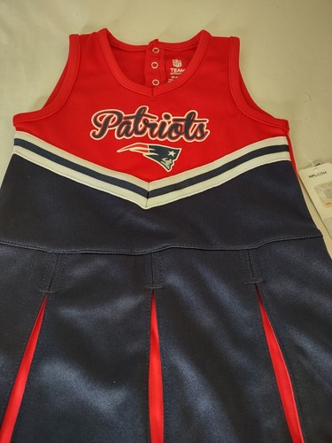 NFL New England Patriots Cheerleader Outfit Size 12 Months - Picture 3 of 5
